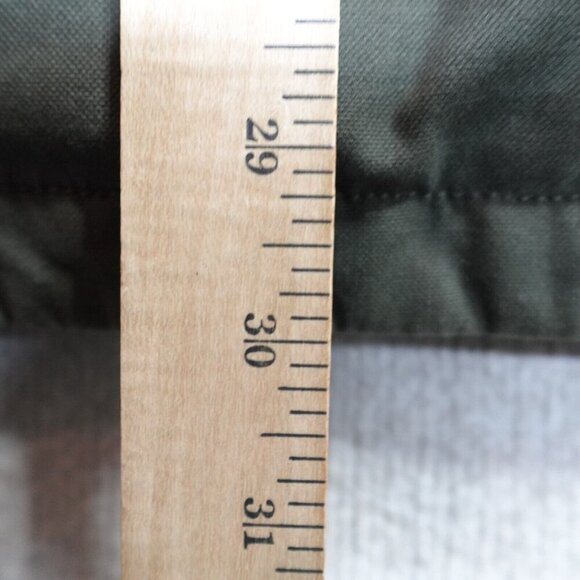 Gap Vest XL Green Olive Quilted Canvas Down Filled Workwear Utility - Picture 5 of 6